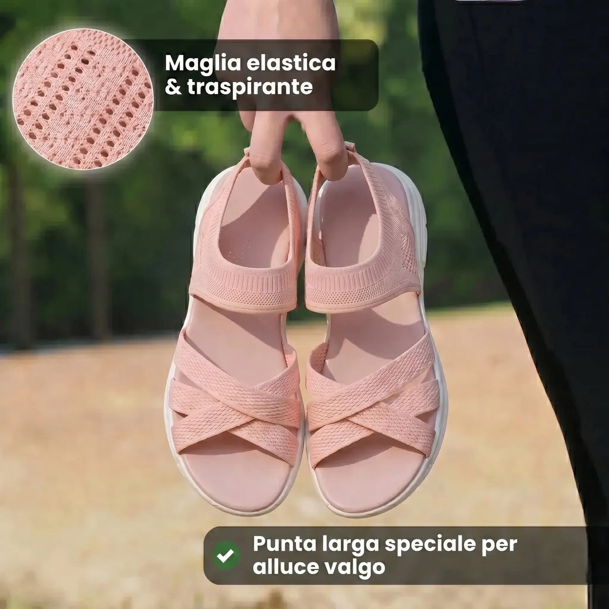 ErgoLina Ortopéd Komfort Szandál