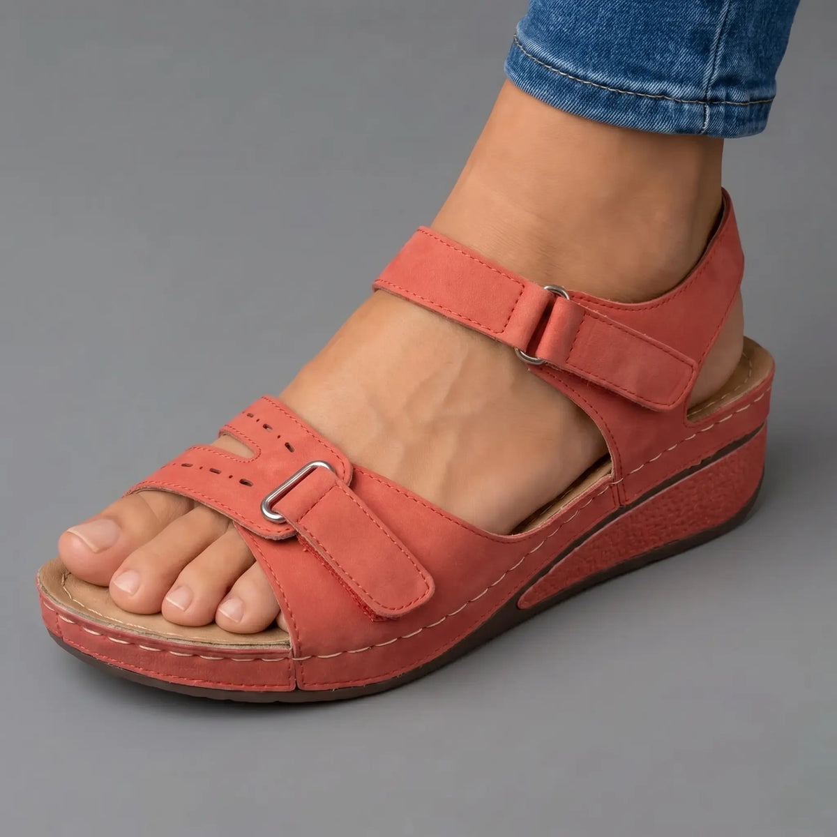 Comfortable Orthopedic Heeled Sandals