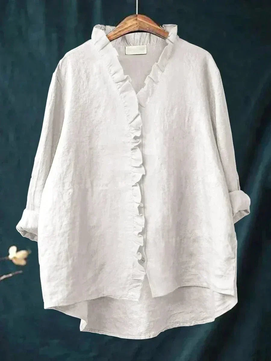 Eline | Elegant Linen Blouse