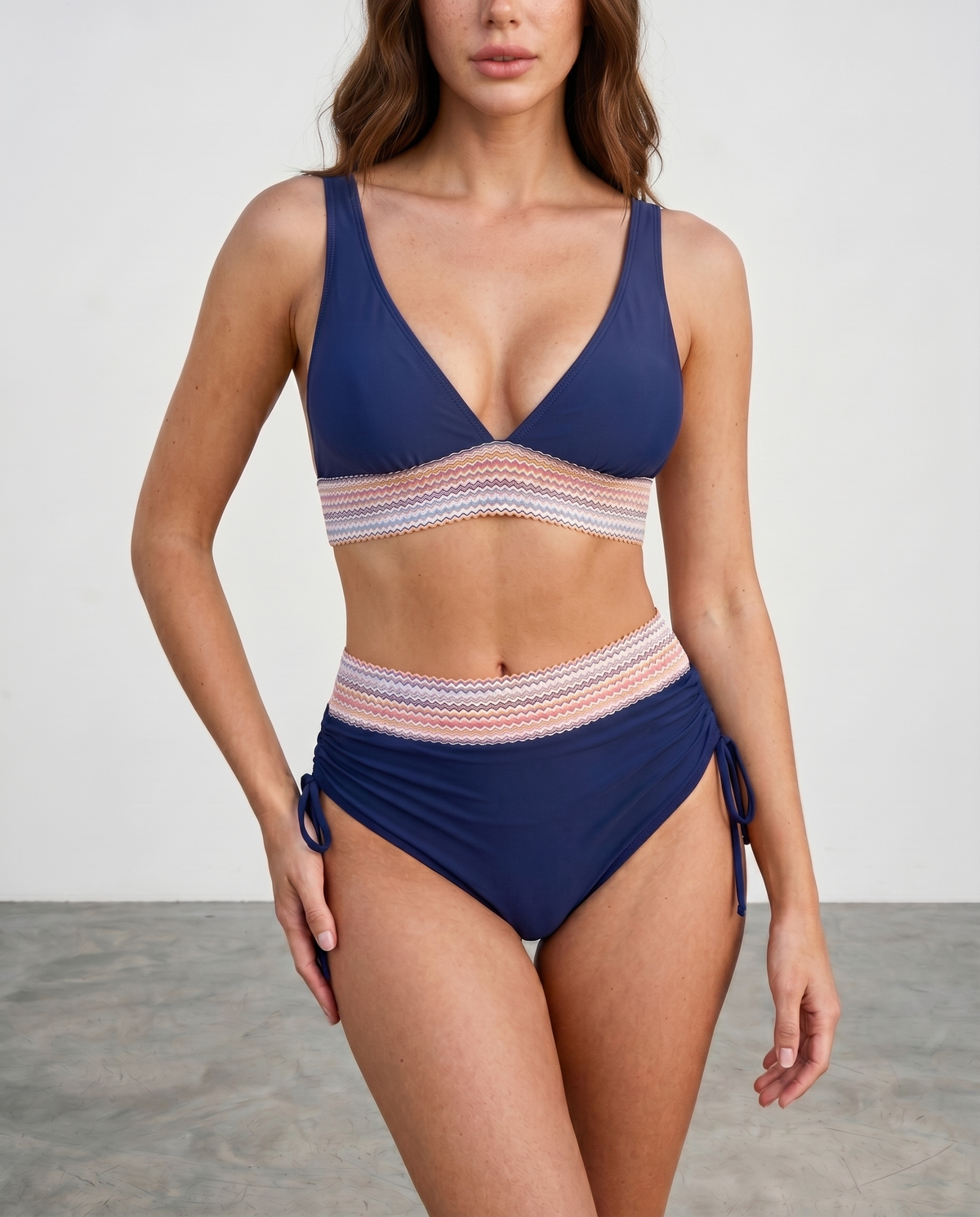 Elara | Shaping Push-Up Bikini with High-Waisted Design