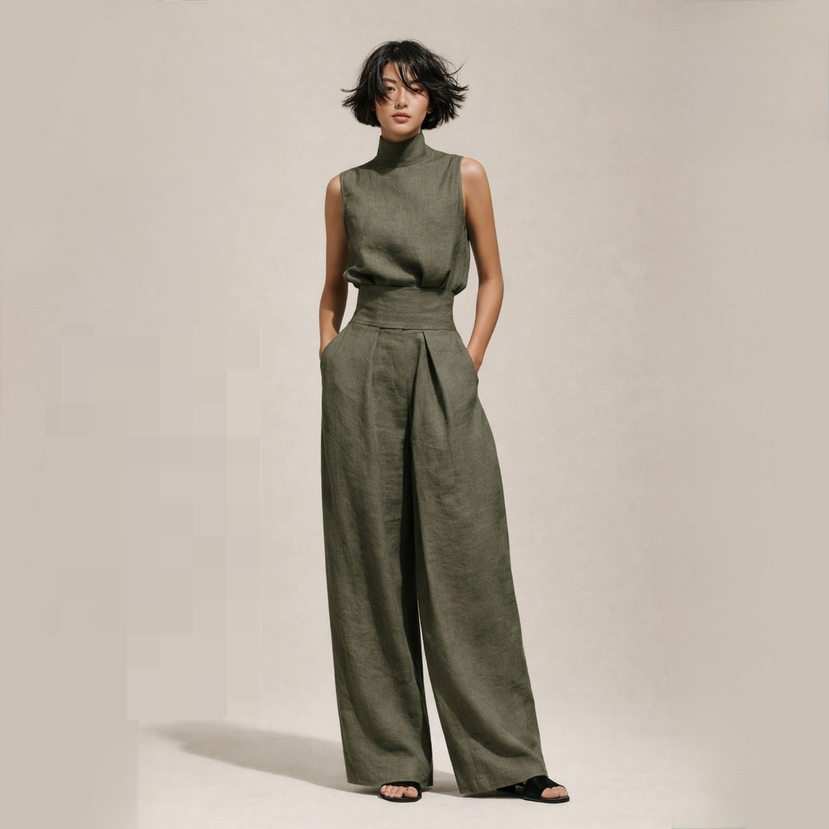 Elisa | Elegáns Magas Derekú Overál