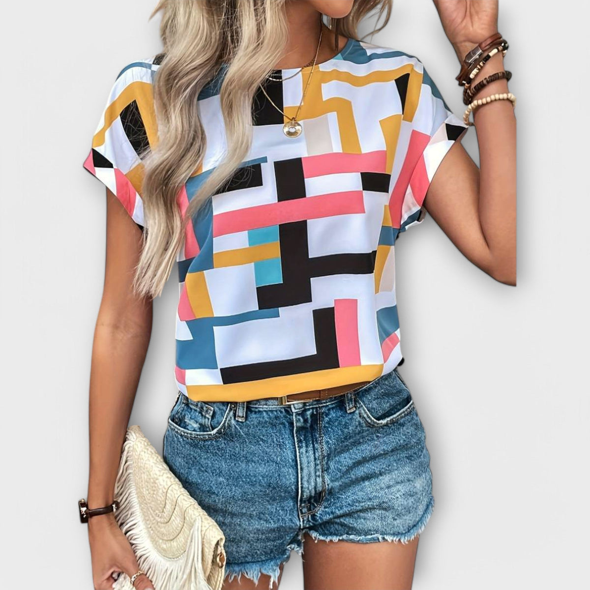 Chloé - Short-sleeved blouse