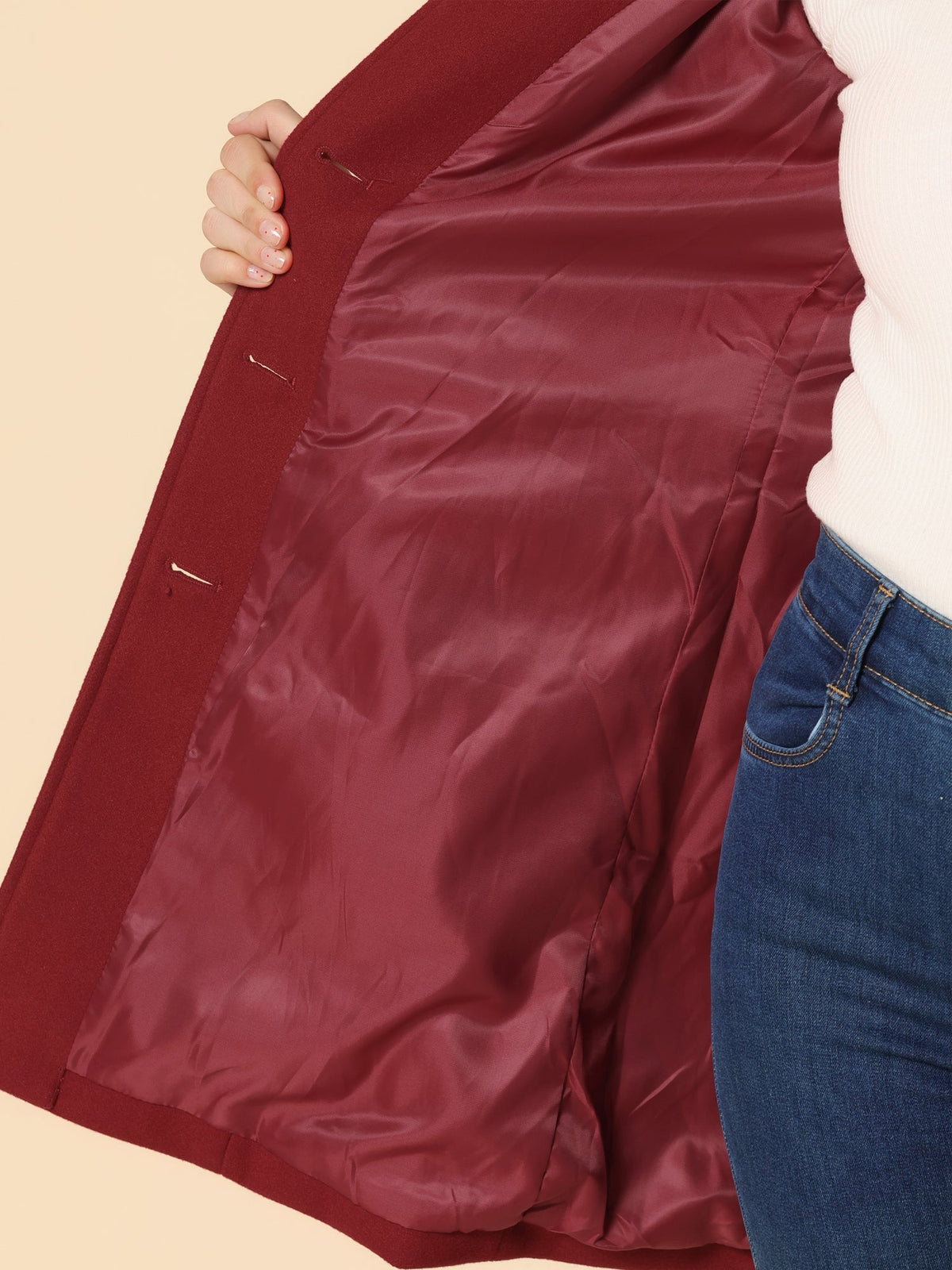 Josephine – Egysoros Téli Trench Kabát
