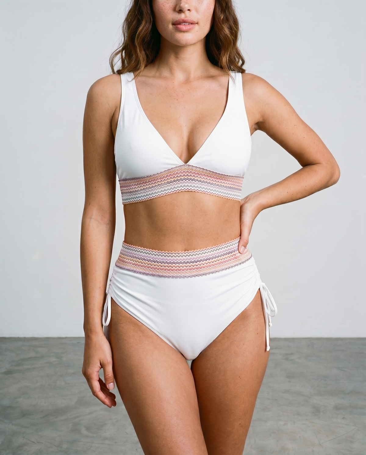 Elara | Shaping Push-Up Bikini with High-Waisted Design